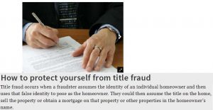 zack childress scam-how to protect yourself title fraud