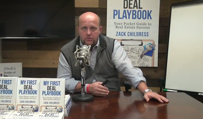 Zack Childress Free Real Estate Investing Coaching Video